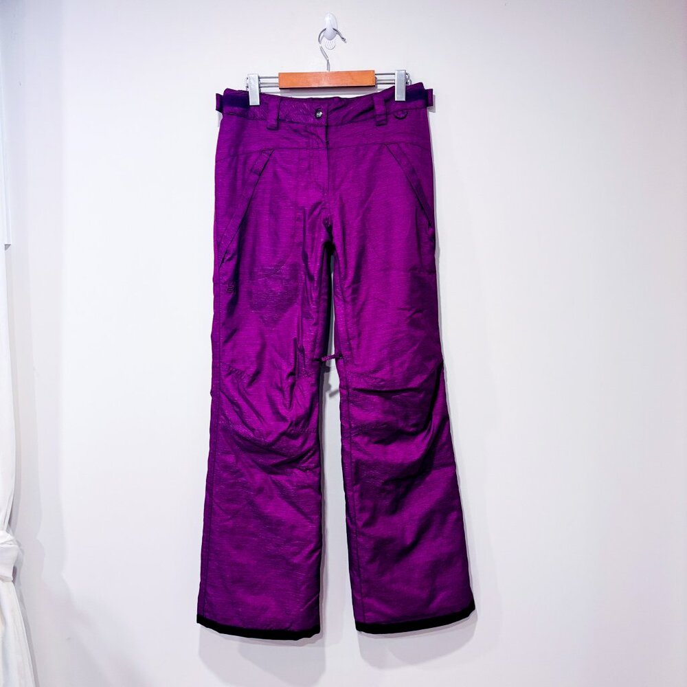 BAD BONES Purple Snow Pants‎ | Winter Ski Snowboard Insulated Outdoor | Small *